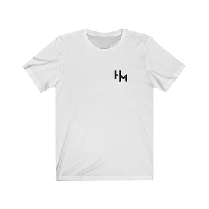 Hausman Double Sided Black Logo Tee - Unisex - MY MUSIC MERCH