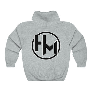 Hausman Double Sided Heavy Blend™ Hooded Sweatshirt - Unisex (Black Logo) - MY MUSIC MERCH