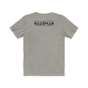 Hausman Double Sided Black Logo Tee - Unisex - MY MUSIC MERCH