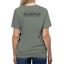 Load image into Gallery viewer, Hausman Triblend Double Sided Black Logo Tee - Unisex - MY MUSIC MERCH