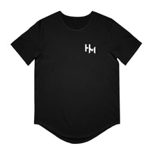 Load image into Gallery viewer, Hausman White Logo Curved Hem Tee - MY MUSIC MERCH
