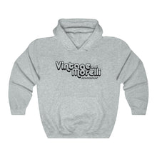 Load image into Gallery viewer, *New Colors &amp; Material Blend* Vintage &amp; Morelli Heavy Blend™ Black Logo Hoodie - Unisex - MY MUSIC MERCH