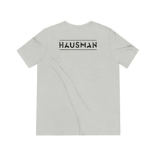 Load image into Gallery viewer, Hausman Triblend Double Sided Black Logo Tee - Unisex - MY MUSIC MERCH