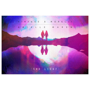 Vintage & Morelli & Arielle Maren 'The Light' Album Puzzle - Black Background - MY MUSIC MERCH