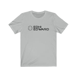 EDHI EDWARD Short Sleeve Tee - Black Logo - MY MUSIC MERCH