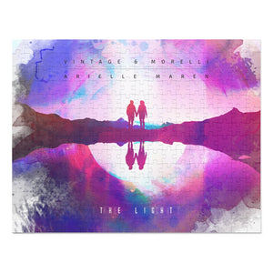 Vintage & Morelli & Arielle Maren 'The Light' Album Puzzle - White Background - MY MUSIC MERCH