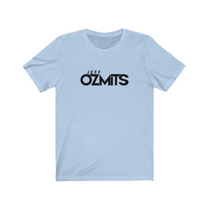 Jeff Ozmits Black Logo Short Sleeve Tee - Unisex - MY MUSIC MERCH