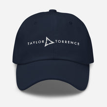 Load image into Gallery viewer, Taylor Torrence Dad Hat - White Logo - MY MUSIC MERCH
