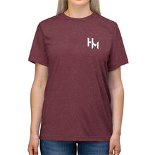 Load image into Gallery viewer, Hausman Triblend Double Sided White Logo Tee - Unisex - MY MUSIC MERCH