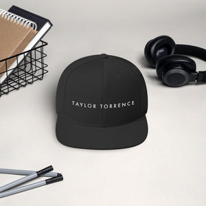 Taylor Torrence Double Sided Snapback - White Logo - MY MUSIC MERCH