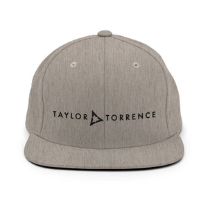 Taylor Torrence Snapback - Black Logo - MY MUSIC MERCH