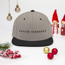 Load image into Gallery viewer, Taylor Torrence Double Sided Snapback - Black Logo - MY MUSIC MERCH