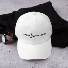 Load image into Gallery viewer, Taylor Torrence Dad Hat - White - MY MUSIC MERCH